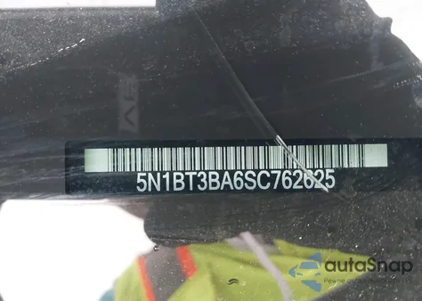 2025 Nissan Rogue Sv Fwd from USA, damaged, VIN 5N1BT3BA6SC762625